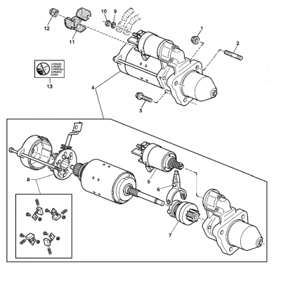 Group 30: Starting Motor, continued  第30組：起動電機，&ldquo;GM93289,&rdquo;&ldquo;GM93285,&rdquo;&ldquo;GM91650,&rdquo;&ldquo;GM85414,&rdquo;&ldquo;GM85412,&rdquo;&am