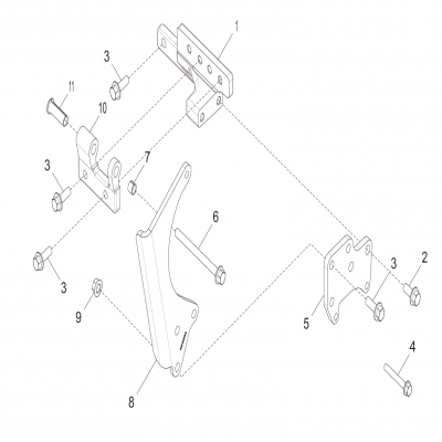 Group 62: Alternator Brackets, continued  第62組：交流發(fā)電機(jī)支架，“GM93289,”“GM93285,”“GM91650,”“GM85414,”“GM85412,”“GM85410,”“GM5161