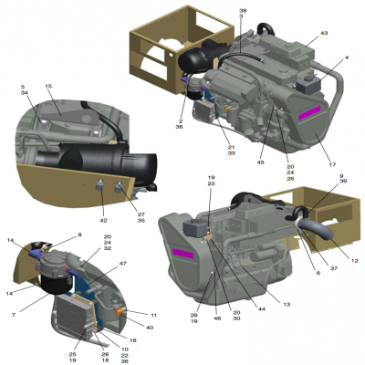 Engine, continued  發(fā)動機，“GM91650,”“40MDDCA,”“55MDDCB ,”“65MDDCC,”“80MDDCD,”“99MDDCE,”“GM93289,”“GM88610,”